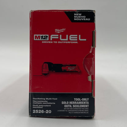 New Milwaukee 2526-20 M12 12V Oscillating Multi-Tool