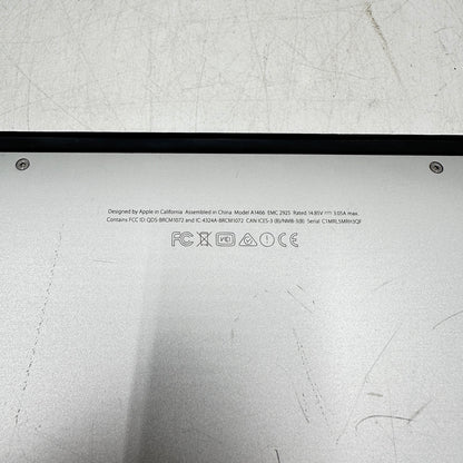 2015 Apple MacBook Air 13.3" i5 1.6GHz 8GB RAM 256GB SSD Silver A1466 READ