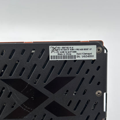 XFX Radeon RX 5600 XT Raw II Pro 6GB GDDR6 Graphics Card RX-56XT60
