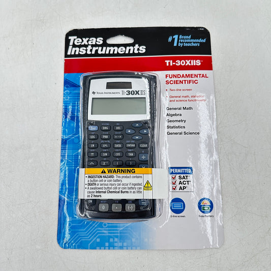 New Texas Instruments TI-30XIIS Fundamental Scientific Calculator