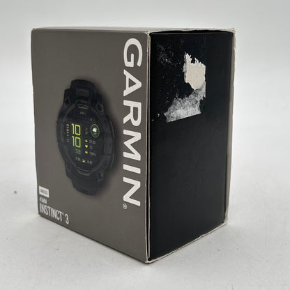 New Garmin Instinct 3 45mm GPS Smartwatch 010-02936-00