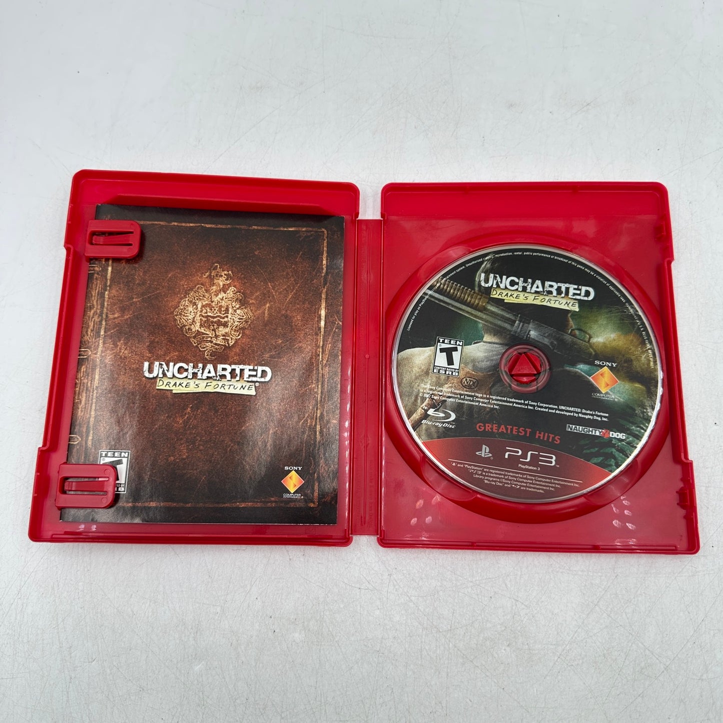 Uncharted Dual Pack [Greatest Hits]+ Uncharted 3 (Sony PlayStation 3 PS3, 2011)
