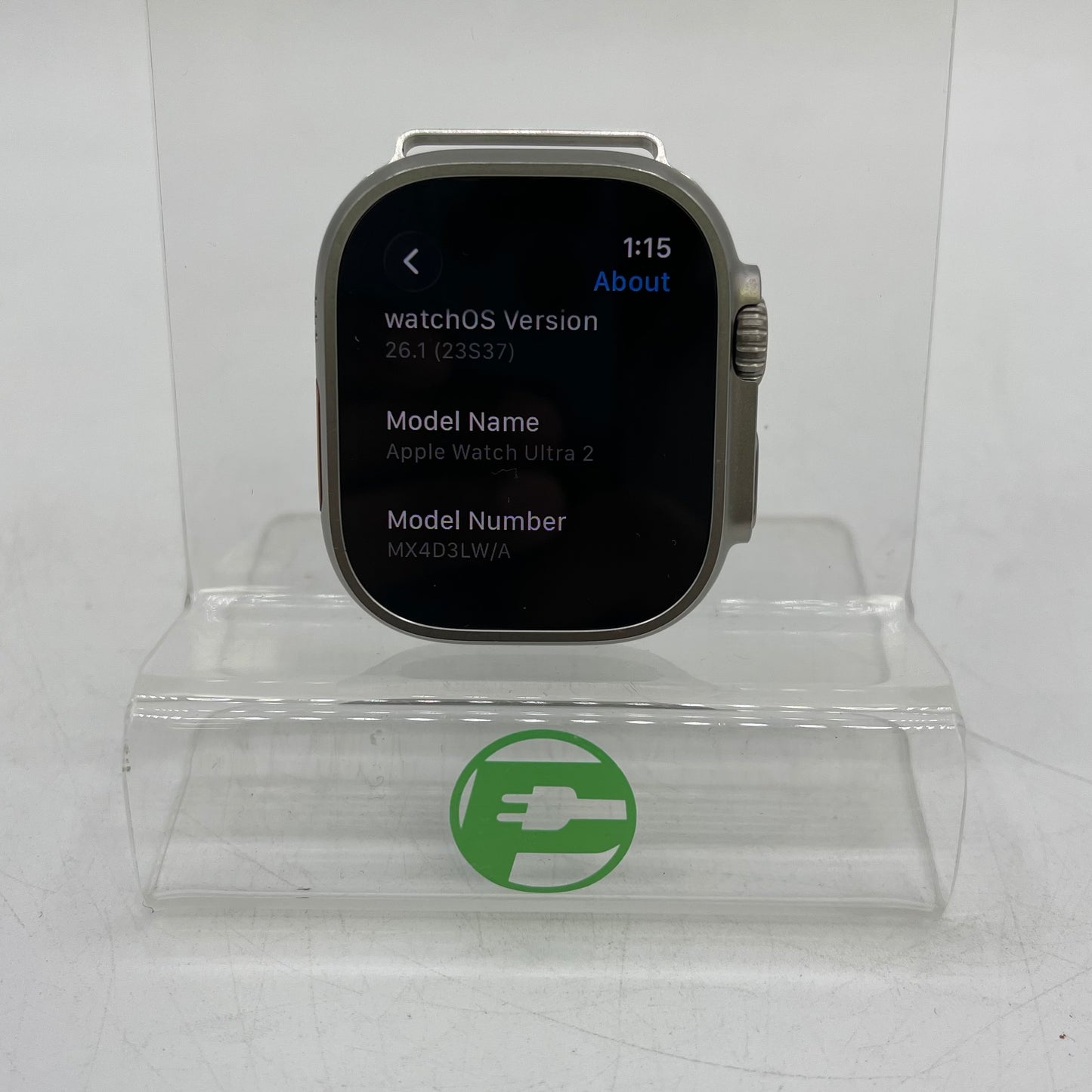 Unlocked Apple Watch Ultra 2 49MM Natural Titanium MX4D3LW/A
