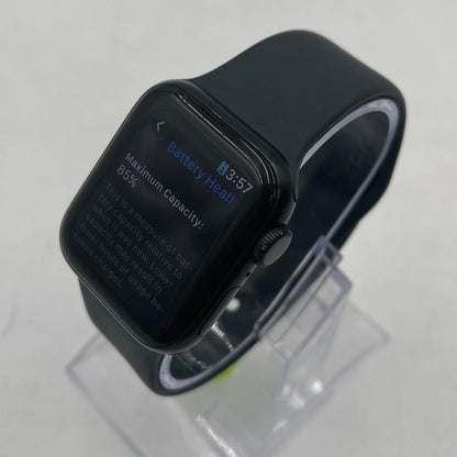 GPS Only Apple Watch SE 2nd Gen 40MM Midnight Aluminum Black Sport Band