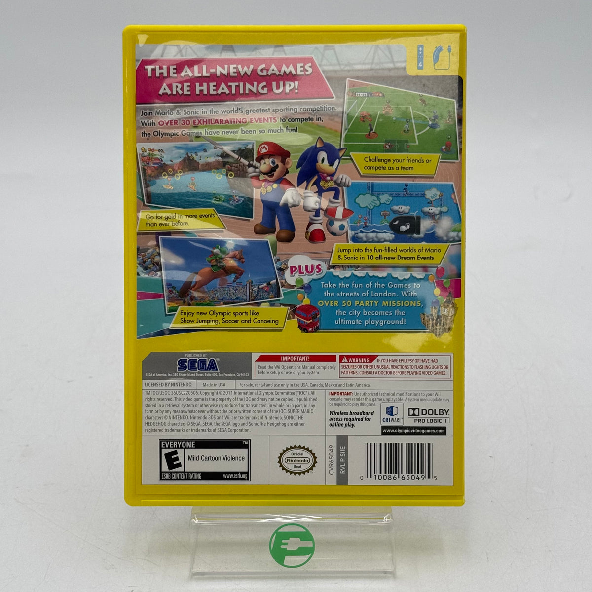 Mario & Sonic At The London 2012 Olympic Games (Nintendo Wii, 2011)