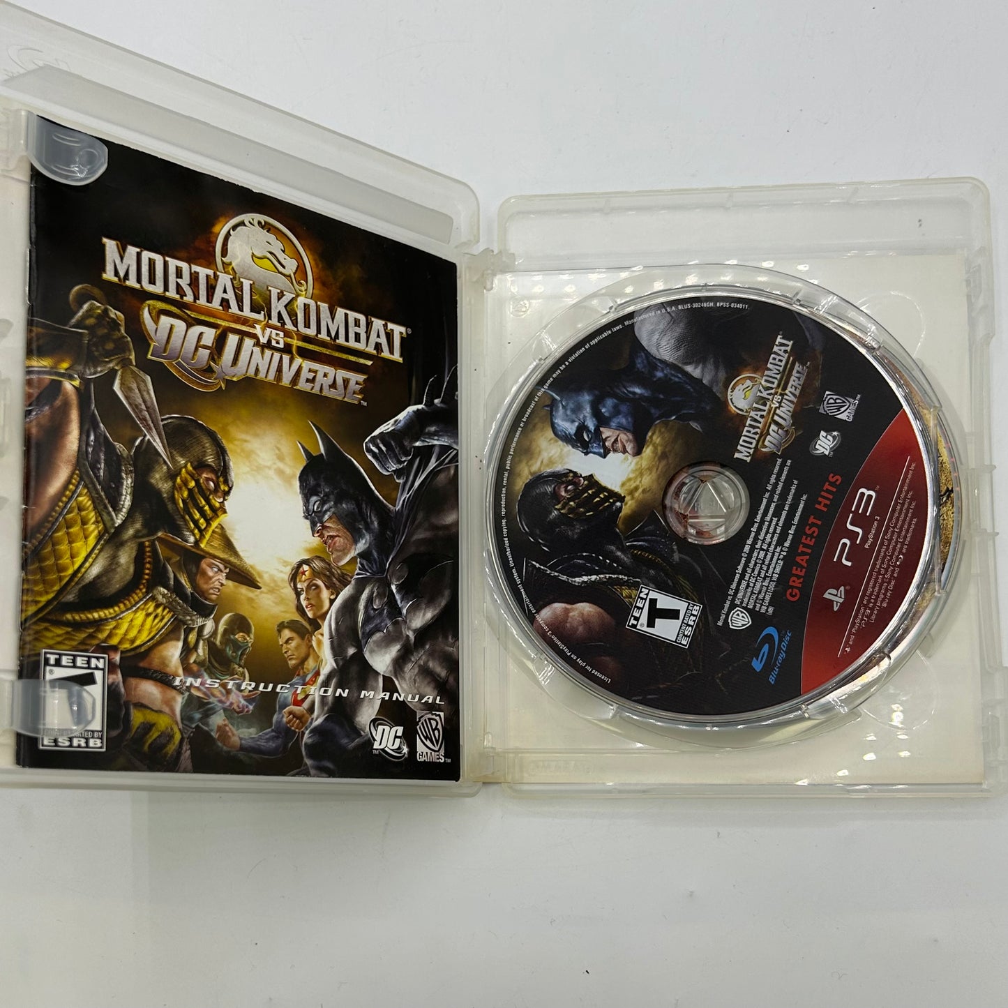 Mortal Kombat vs DC Universe  (Sony PlayStation 3 PS3, 2008)