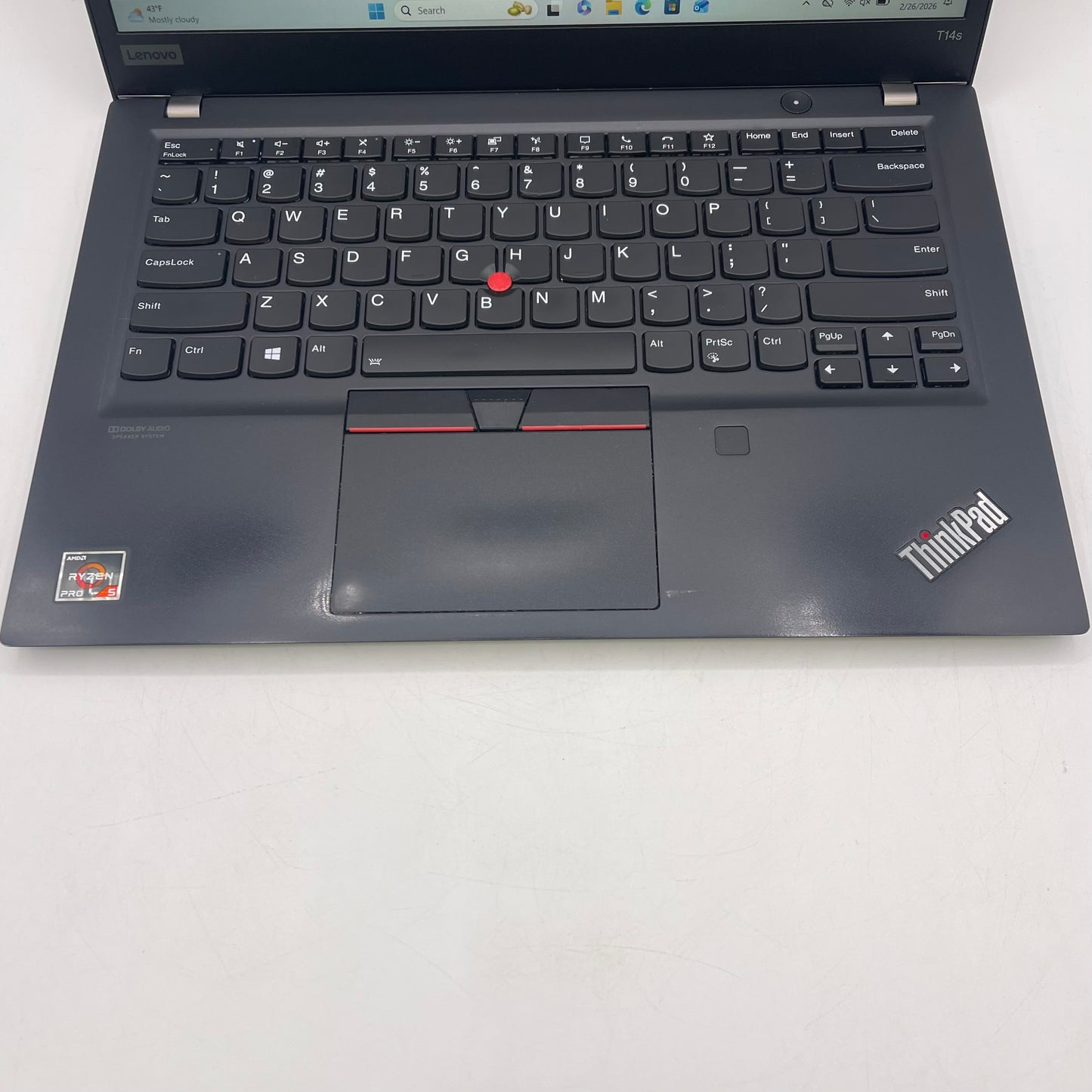 Lenovo ThinkPad T14s Gen 1 14" Ryzen 5 Pro 4650U 2.1GHz 8GB RAM 512GB SSD