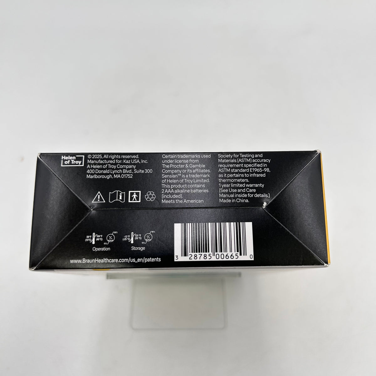 New Braun Sensian 4 No Touch 3-in-1 Thermometer BNT100USV2