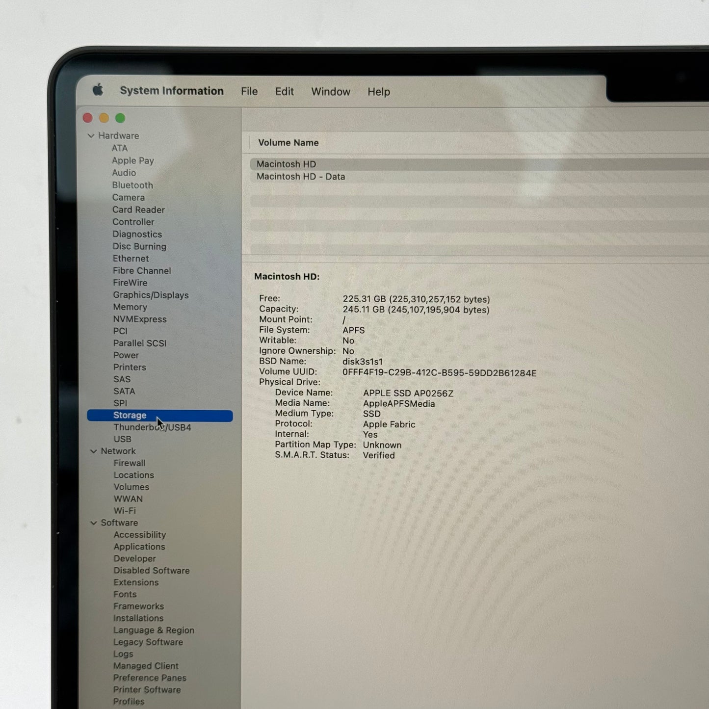 2024 Apple MacBook Air 13.6" M3 8C GPU 4.0GHz 8GB RAM 256GB SSD A3113