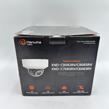 New Hanwha Vision XND-C8083RV Network Camera XND-C8083RV/VEX