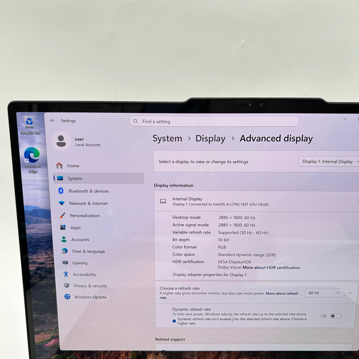 Lenovo Yoga Pro 9 16iah10 16" Core Ultra 9 32GB RAM 1TB SSD GeForce RTX 5050