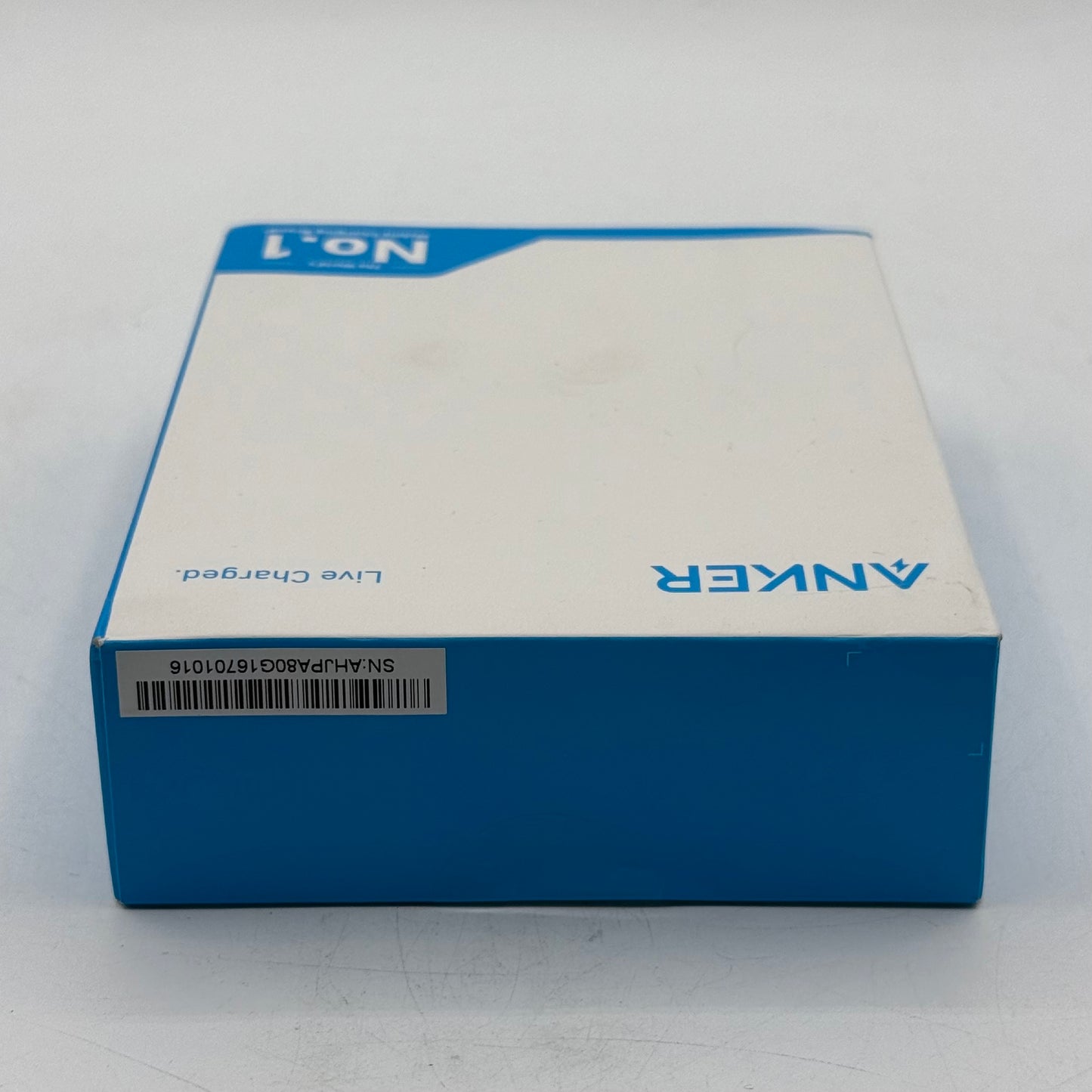 New Anker Power Bank 10K Fusion Built-In USB-C Cable A1637 Black 