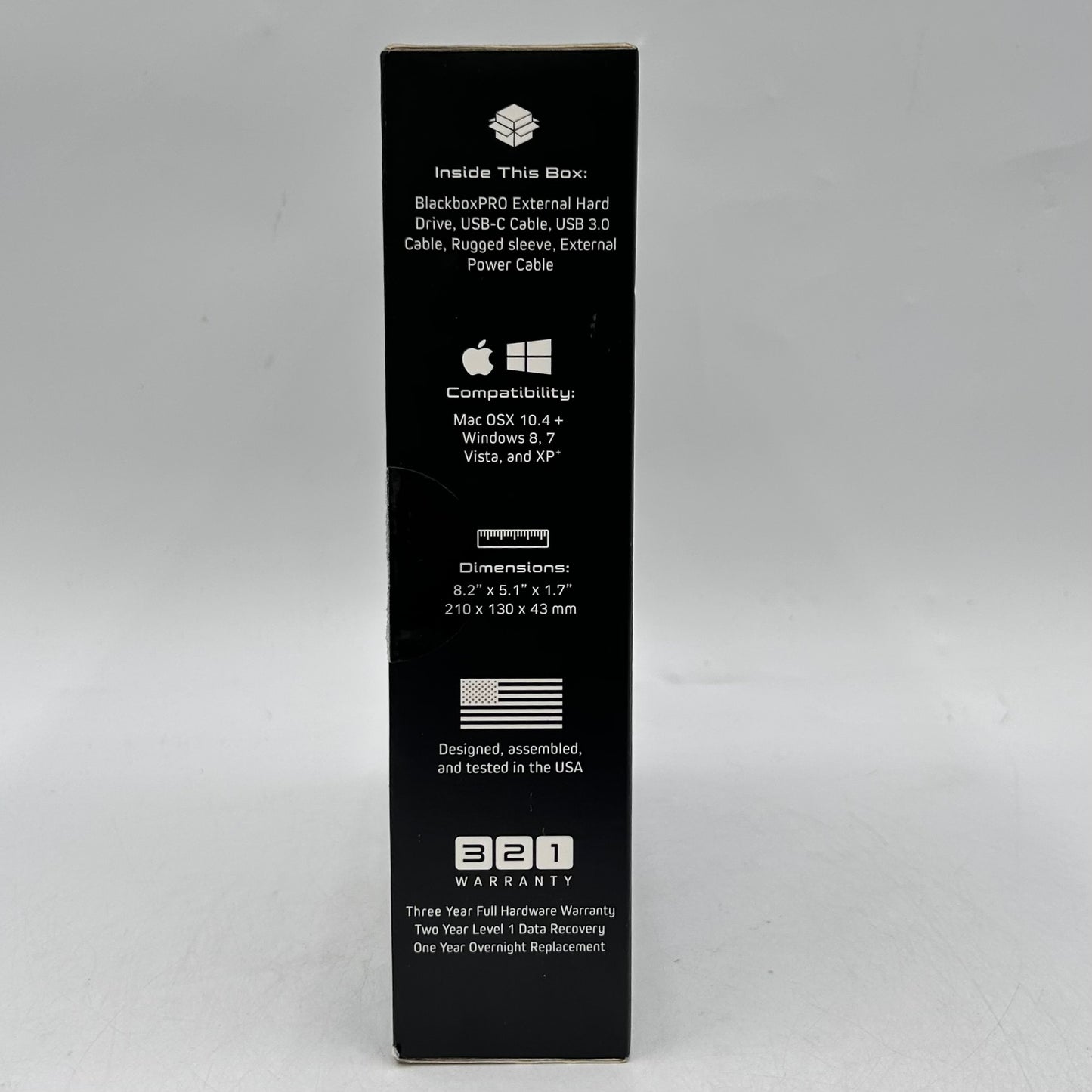 Glyph 3.5" Blackbox Pro Enterprise 12TB USB-C to USB-C/A HDD BBPR12000ENT