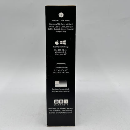 Glyph 3.5" Blackbox Pro Enterprise 12TB USB-C to USB-C/A HDD BBPR12000ENT