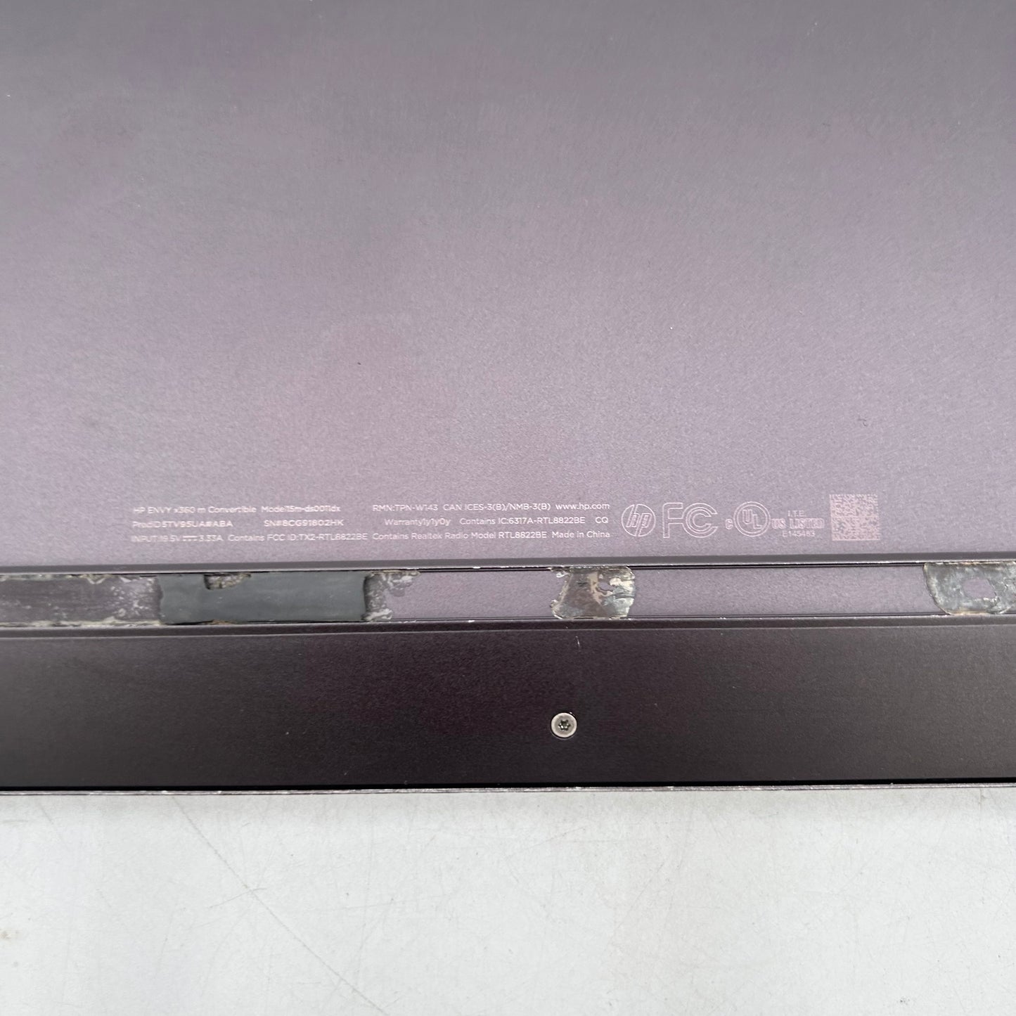 HP Envy x360 15M-DS0011DX 15.6" Ryzen 5 3500U 2.1GHz 8GB RAM 256GB SSD