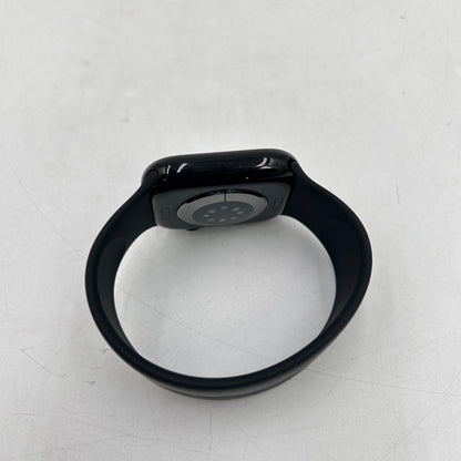 GPS Only Apple Watch Series 10 42MM Black Aluminum Black Solo Loop MWWX3LW/A