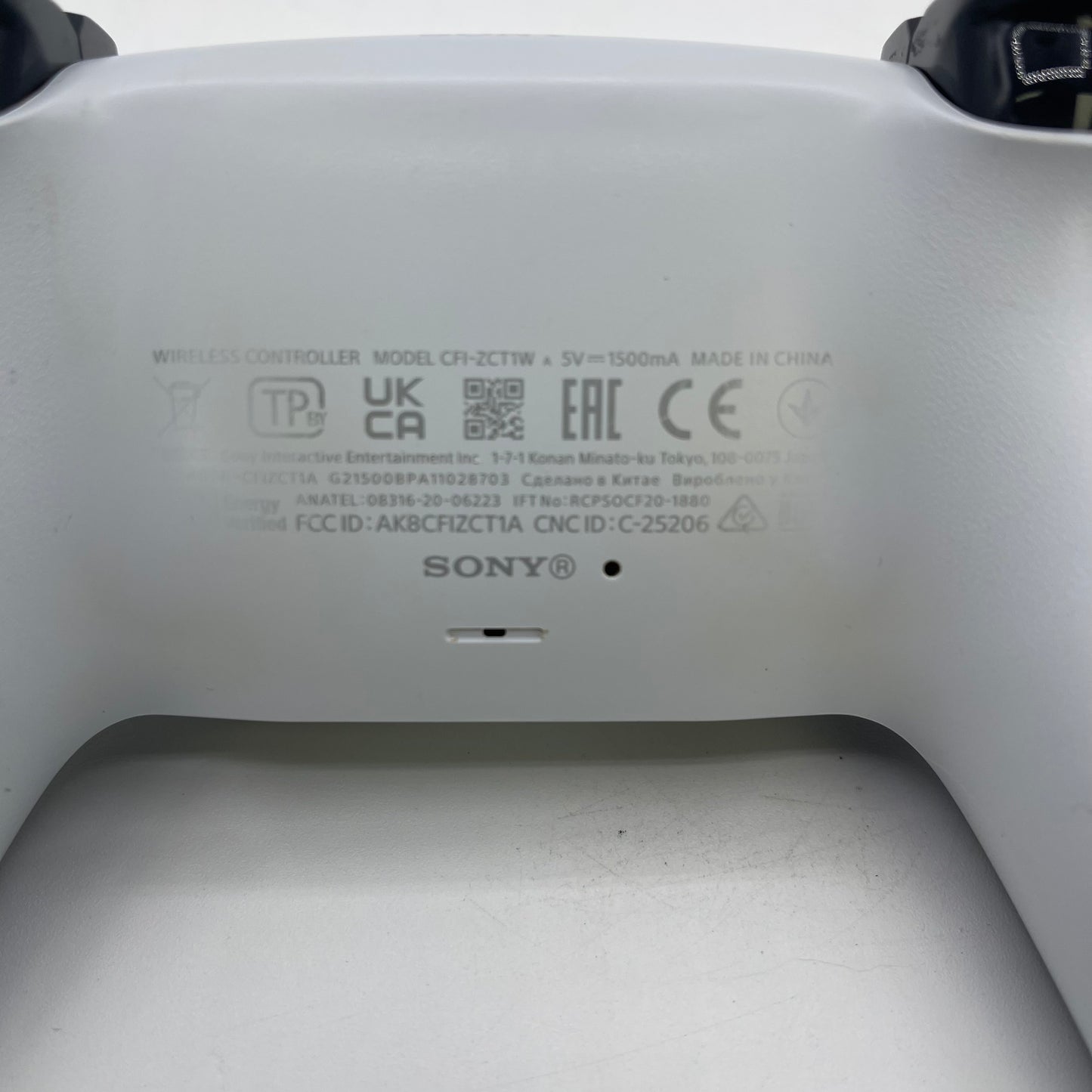 SONY PlayStation 5 PS5 Dualsense Wireless Controller White/Black CFI-ZCT1W