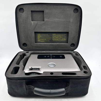 Dell 2400MP DLP Projector 3,000 Lumens HDTV XGA W/ Cables & Case