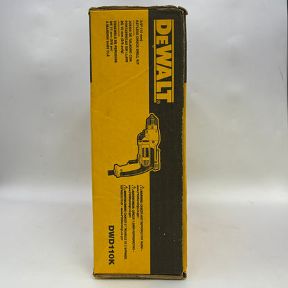 New DeWalt DWD110K 3/8" (10mm) Keyless Chuck Drill Kit