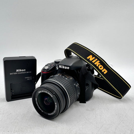 Nikon D3300 24.2MP DSLR Camera 33296SC + AF-S Nikkor 18-55mm Lens