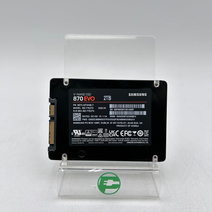 Samsung 2.5" 870 EVO 2TB eSATA III 6Gbps SSD MZ-77E2T0
