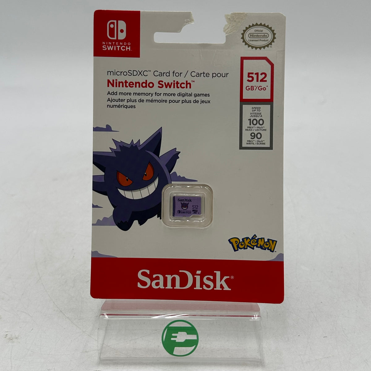 New SanDisk Nintendo Switch 512GB microSDXC Memory Card P001-004741-512G