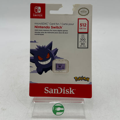 New SanDisk Nintendo Switch 512GB microSDXC Memory Card P001-004741-512G