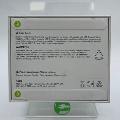 New Apple AirPods Pro 3rd Gen with MagSafe Charging MFHP4LL/A