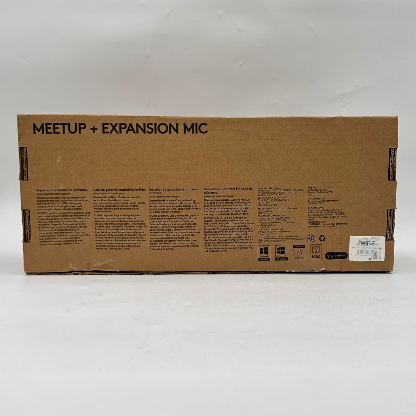 Logitech MeetUp+Expansion Mic ConferenceCam Bundle 960-001201