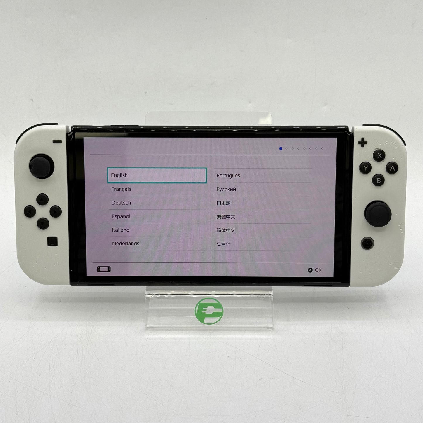 Nintendo Switch OLED Console Gaming System HEG-001 White