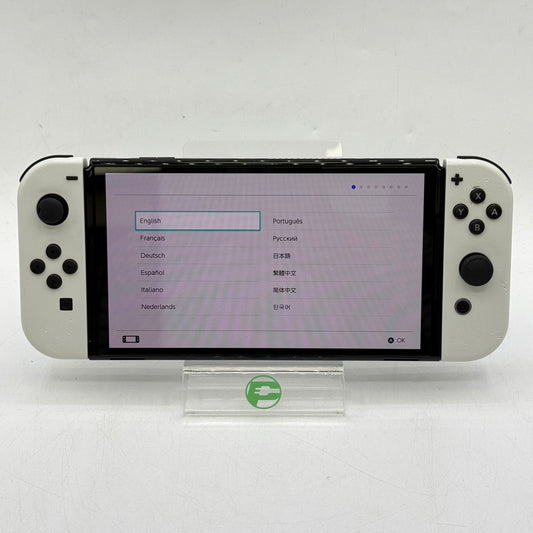 Nintendo Switch OLED Console Gaming System HEG-001 White