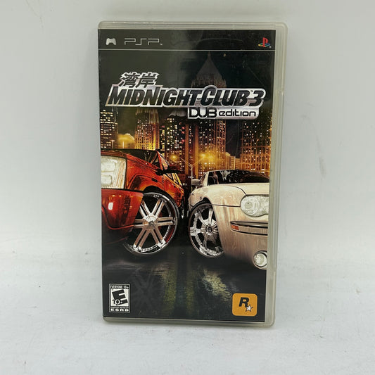 MidNight Club 3 DUB Edition  (Sony PlayStation Portable PSP,  2005)