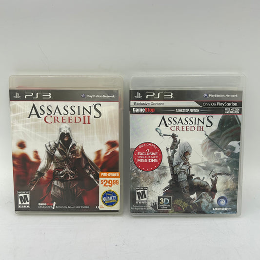 Lot of 2 Sony PlayStation 3 PS3 Games