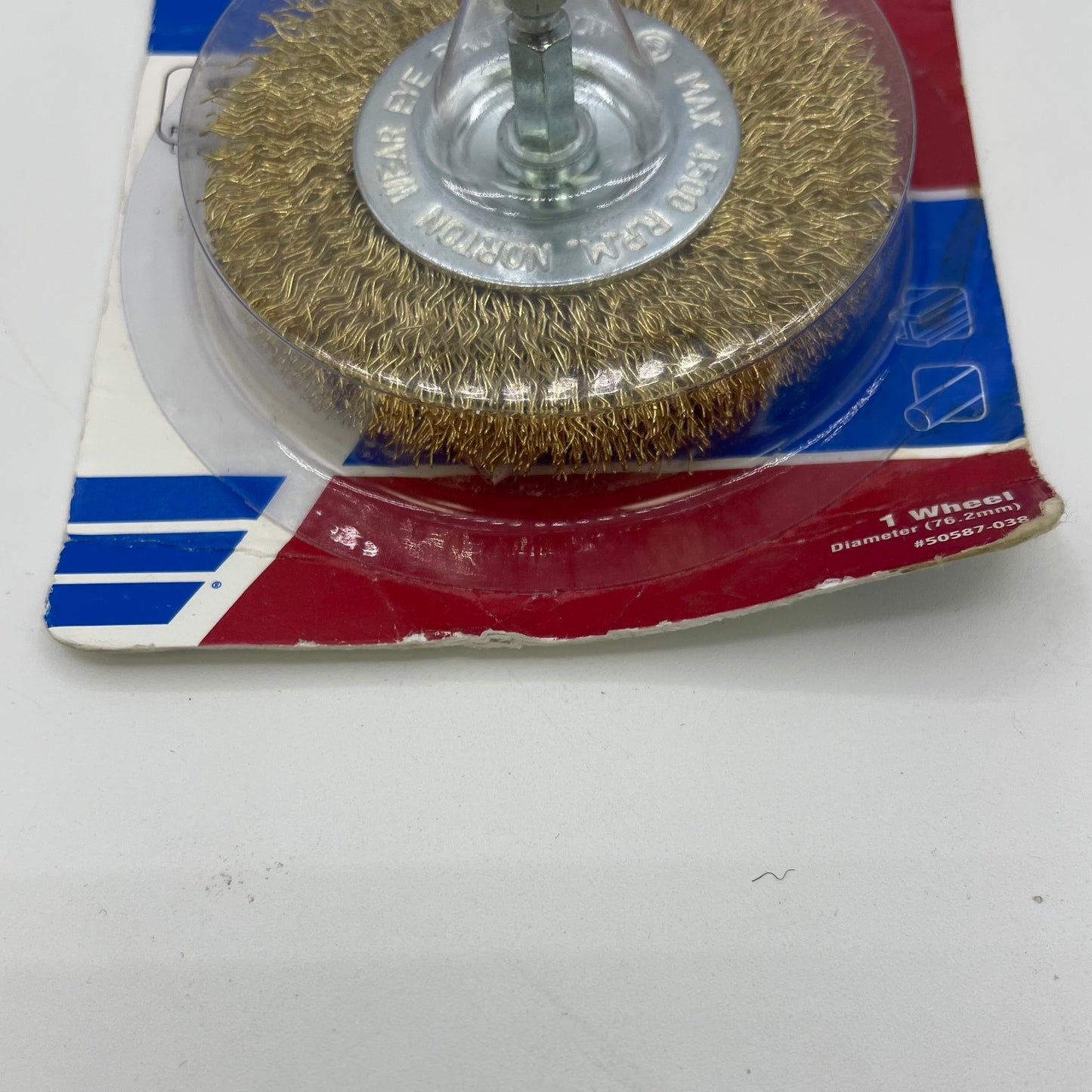 New Norton 3" Wire Wheel Brush 50587-038