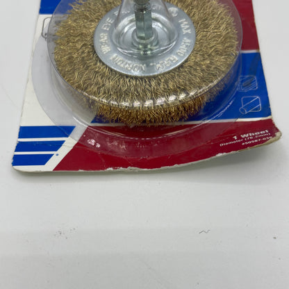 New Norton 3" Wire Wheel Brush 50587-038