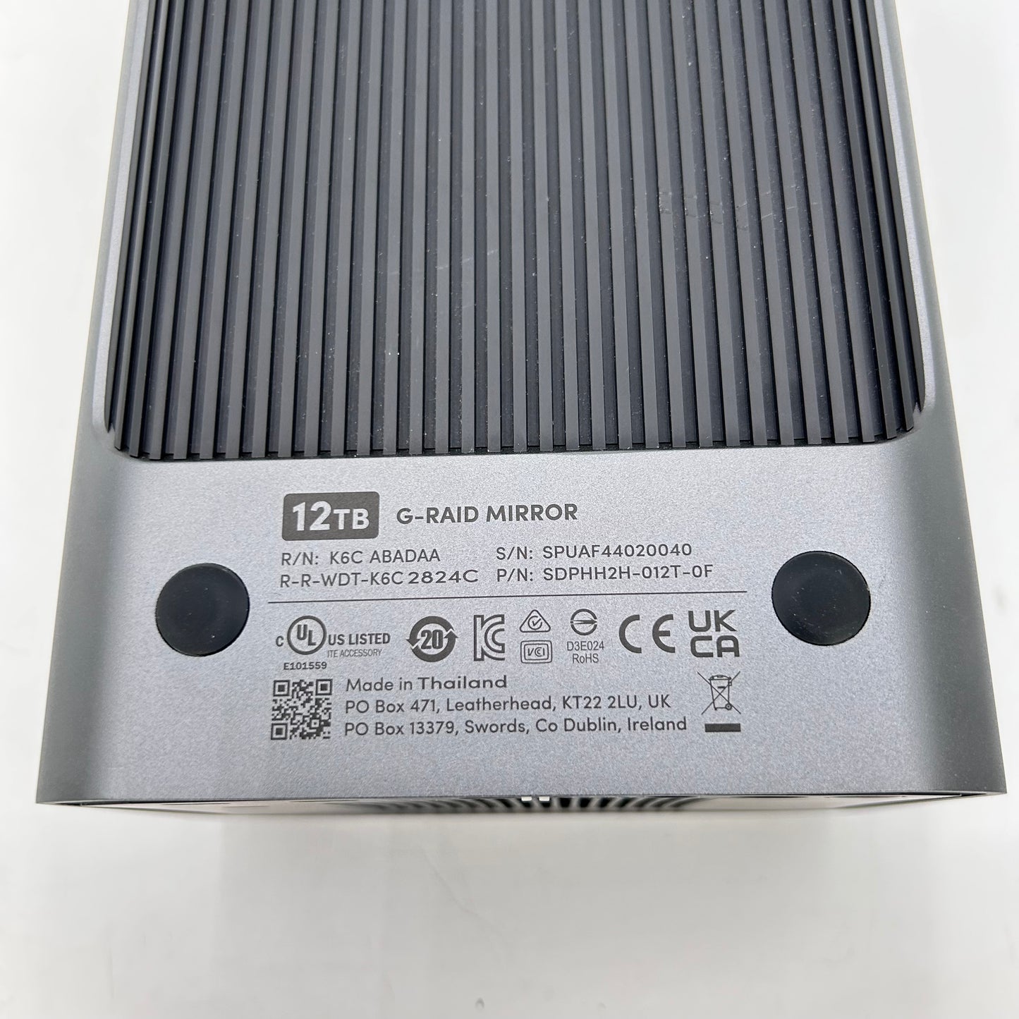 SanDisk 3.5" G-Raid Mirror 12TB USB-C HDD SDPHH2H-012T-0F