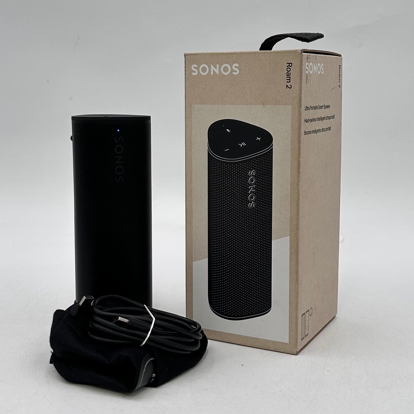 Sonos Roam 2 Smart Speaker Black ROAM2US1BLK