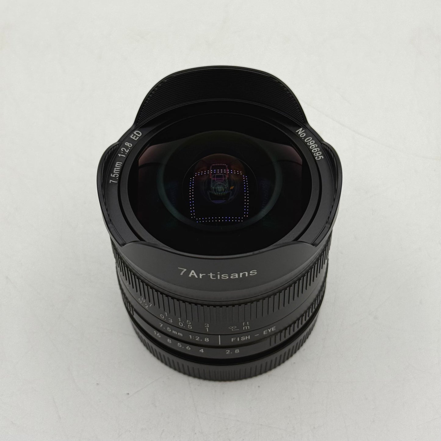 7Artisans Fisheye Prime Lens 7.5mm f/2.8 ED For Canon EF-M Mount