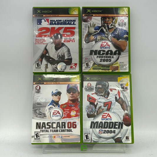 Lot of 6 Microsoft Original Xbox Games