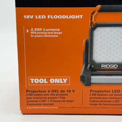 New Ridgid R86902B 18V LED Floodlight