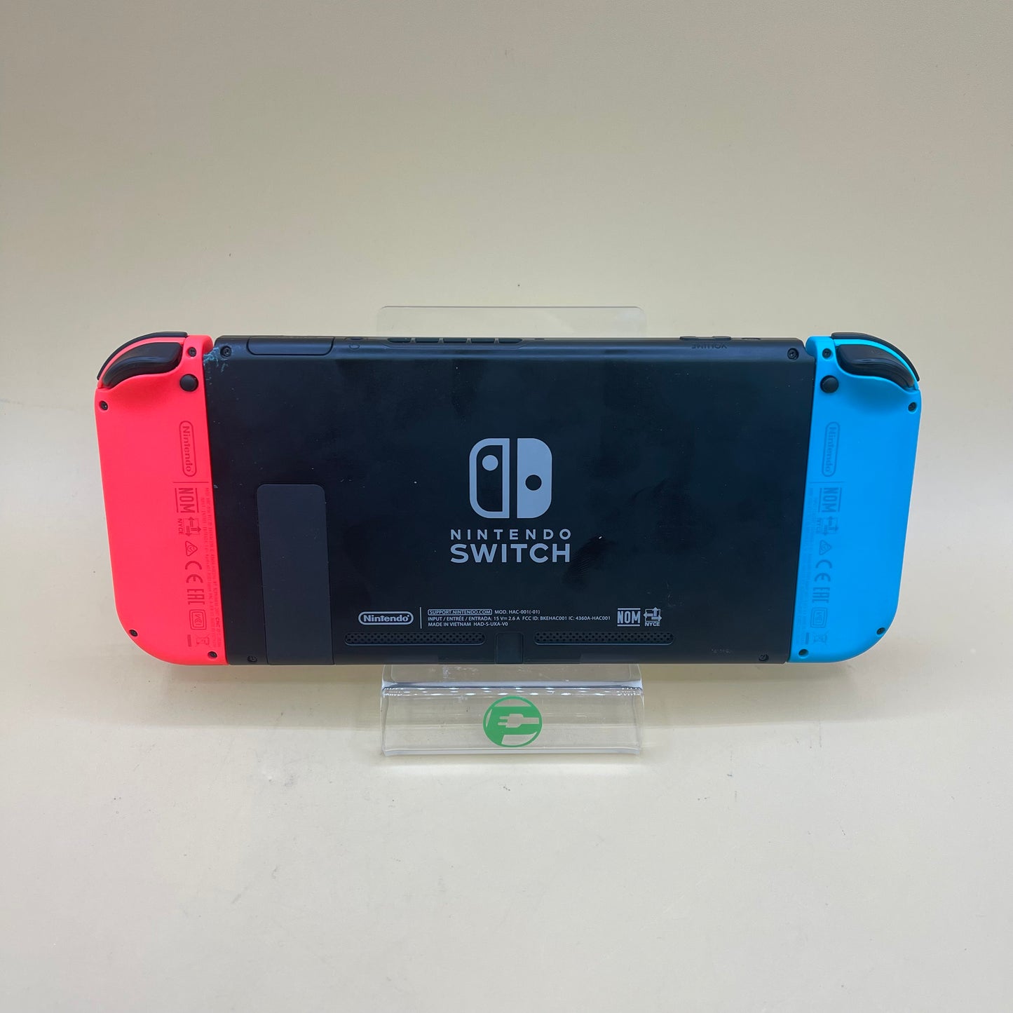 Nintendo Switch v1 Video Game Console Only HAC-001 Red/Blue