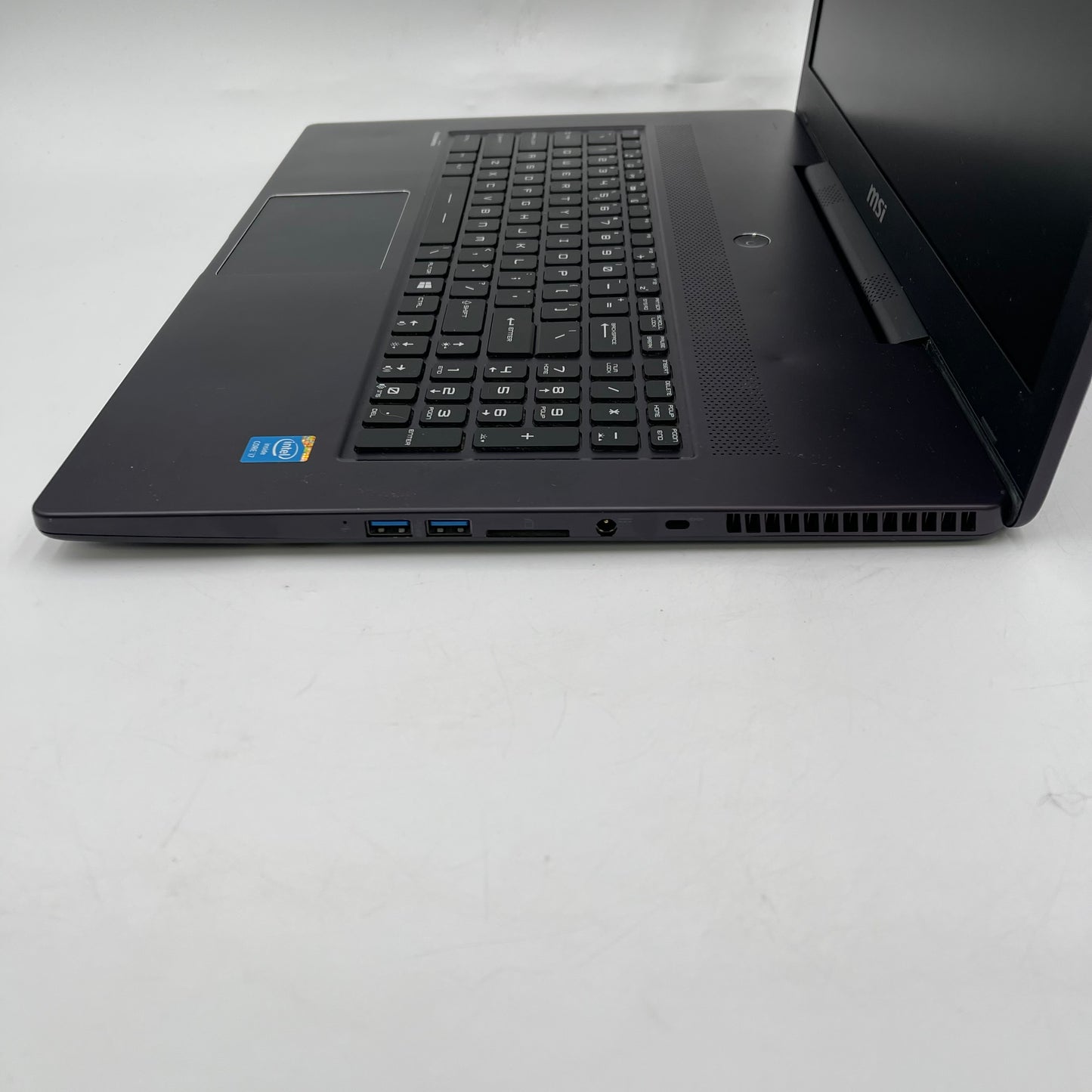 Broken MSI MS-1771 i7-4700HQ 2.4GHz 16GB RAM 128GB SSD 750GB HDD GTX 765M Bad Battery