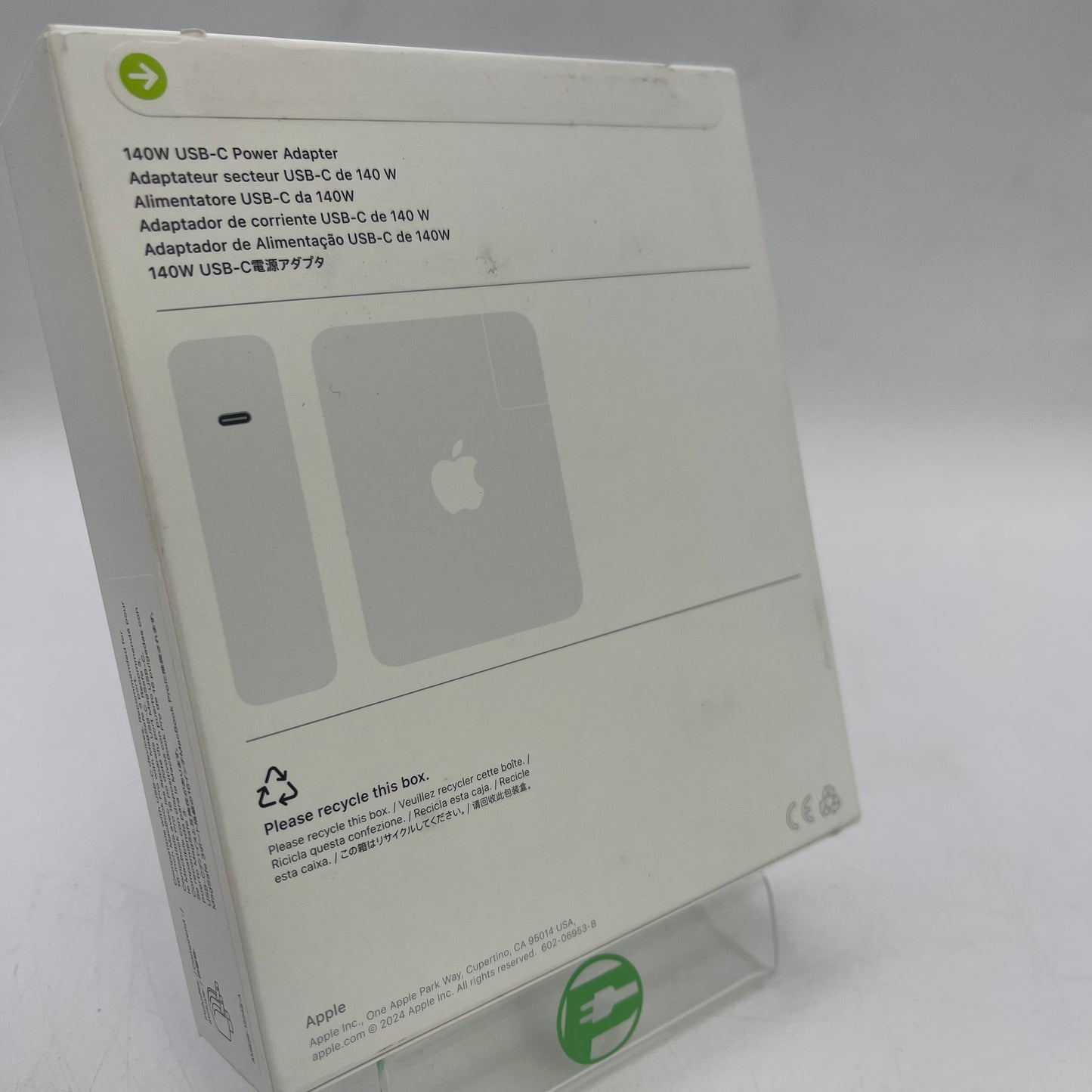 New Apple 140W USB-C Power Adapter A2452 White