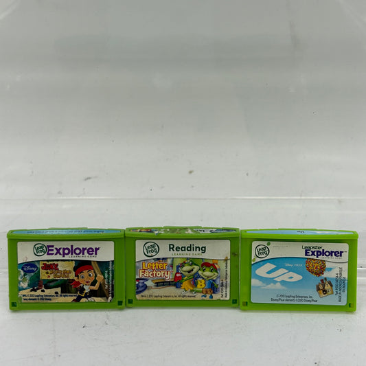 Lot of 3 Leap Frog Games