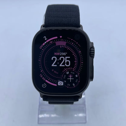 Unlocked Apple Watch Ultra 3 49MM Black Titanium MF0X4LW/A with Apple Care+