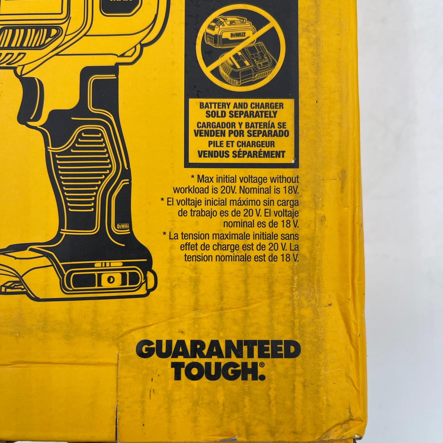New DeWalt DCL043 20V MAX Jobsite Led Spotlight