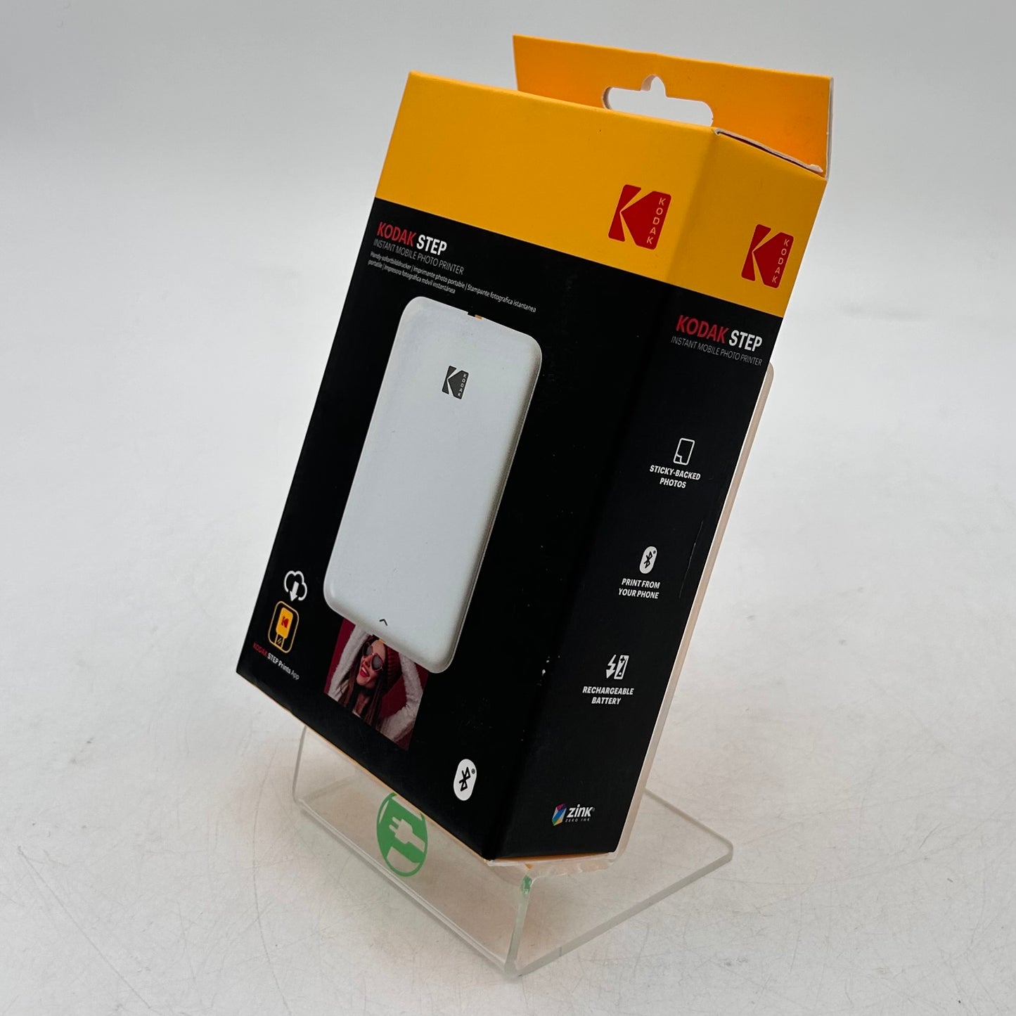 New Kodak Step Instant Mobile Photo Printer White RODMP20AMZW
