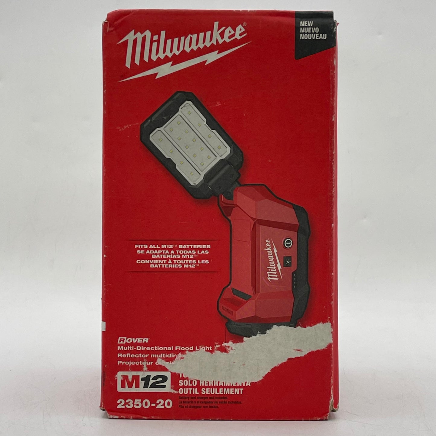 New Milwaukee 2350-20 M12 12V Multi-Directional Flood Light