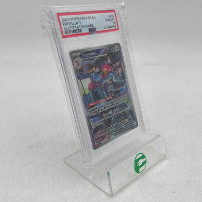Pokémon TCG Scarlet & Violet Porygon-Z 214/182 Holo Textured ENG PSA 10