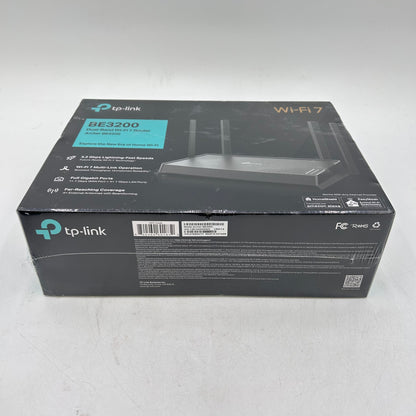 New TP-Link Archer BE3200 Dual Band WiFi 7 Router